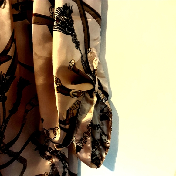 Cato Top Size 26/28W High Low Tunic Baroque Print - Picture 8 of 11